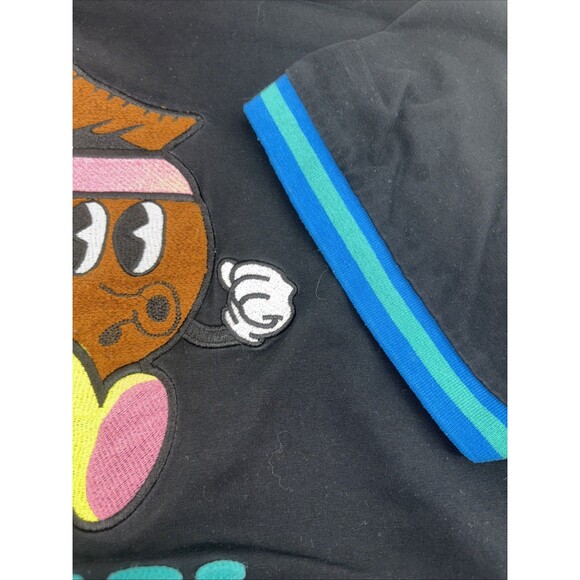 Frost Originals Men's T-Shirt ENERGY Black Size XL Embroidered - Picture 5 of 11